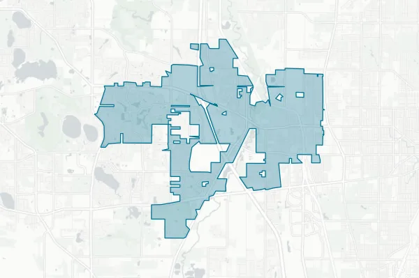 Village of Gurnee — detail map