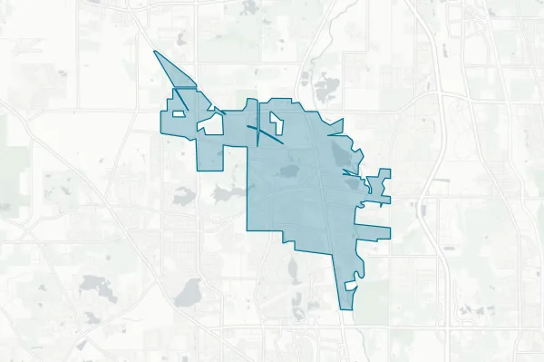 Village of Libertyville — detail map