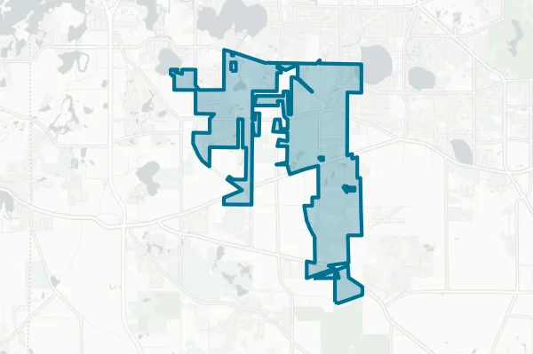 Village of Round Lake — detail map
