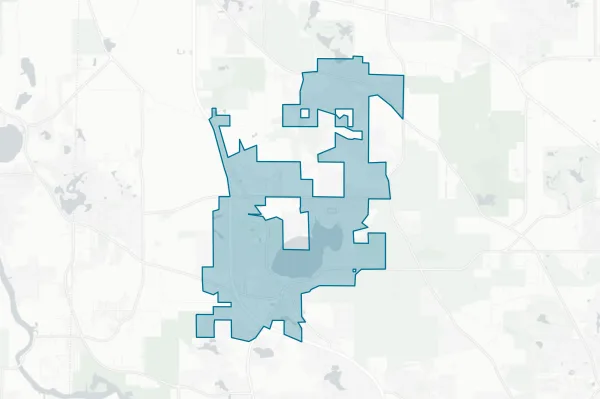 Village of Wauconda — detail map