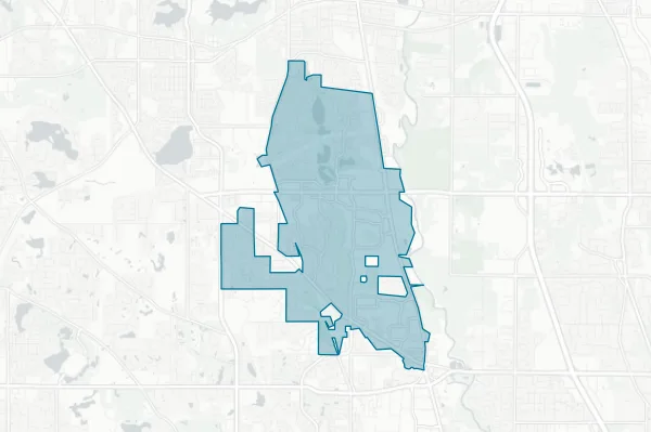 Village of Vernon Hills — detail map