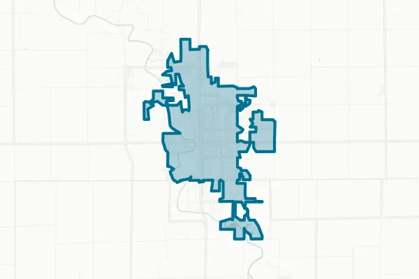 City of Streator — detail map