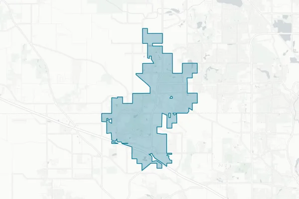 Village of Huntley — detail map