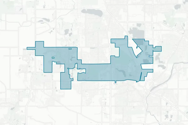 Village of Lake in the Hills — detail map