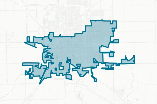 City of Bloomington — detail map