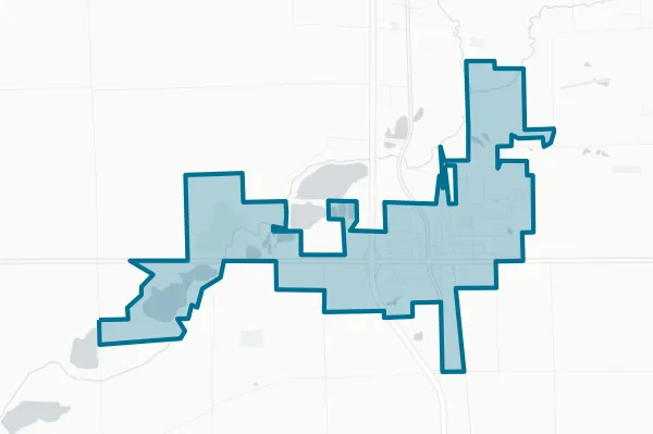 Heyworth Village Of — detail map