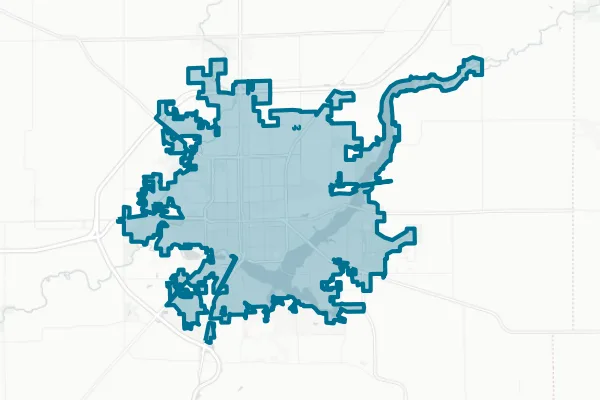 City of Decatur — detail map