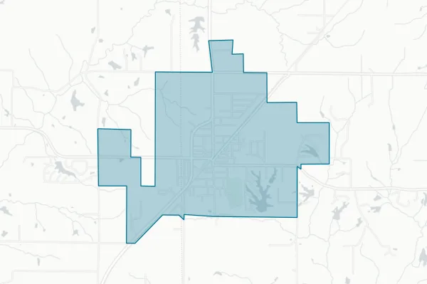 Village of Brighton — detail map
