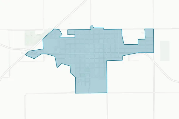 City of Mason City — detail map