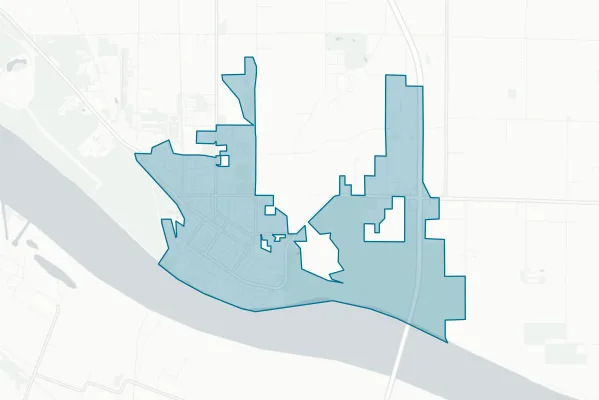 City of Metropolis — detail map