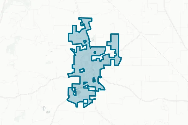 City of Waterloo — detail map