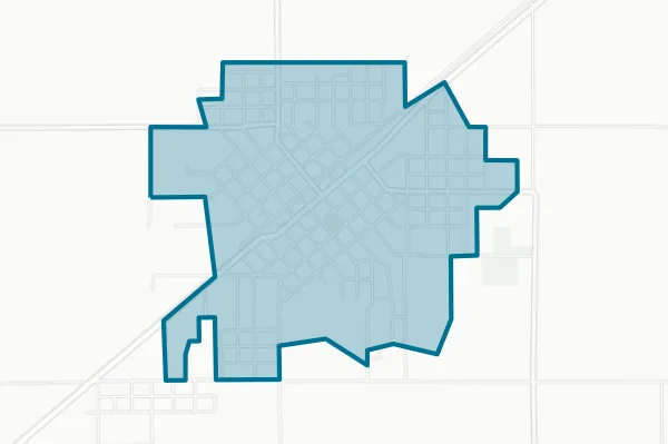 City of Nokomis — detail map