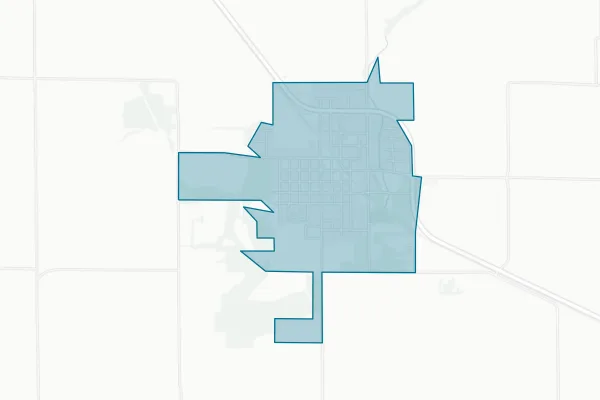 Village of Bethany — detail map