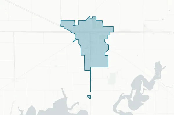 City of Sullivan — detail map