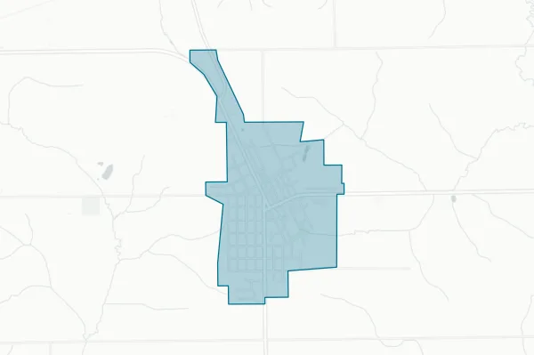 Village of Forreston — detail map