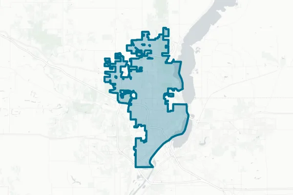 City of Peoria — detail map