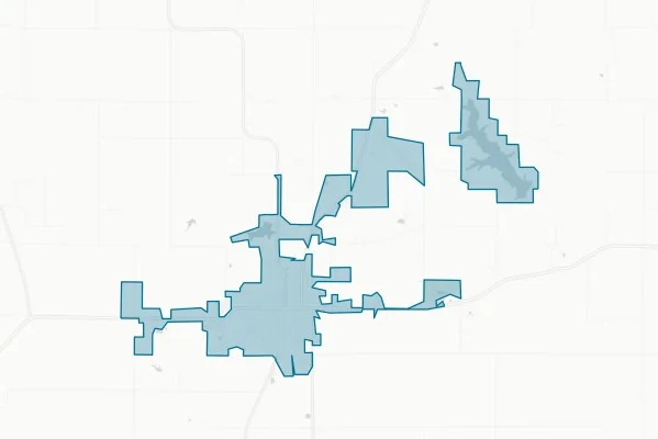 City of Pittsfield — detail map