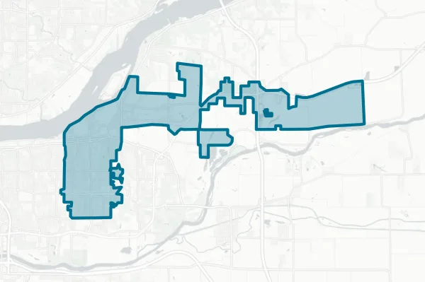 City of East Moline — detail map