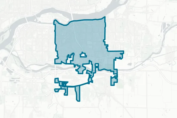 City of Moline — detail map