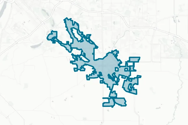 City of Belleville — detail map