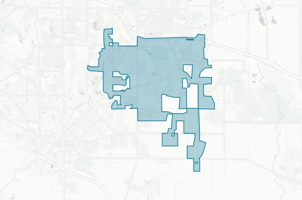 Village of Shiloh — detail map