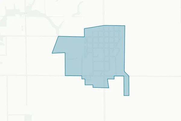 Village of Strasburg — detail map