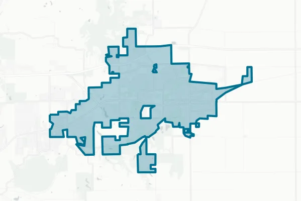 City of Washington — detail map