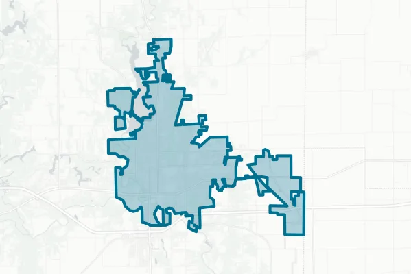 City of Danville — detail map