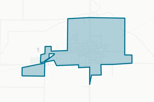 Village of Wayne City — detail map