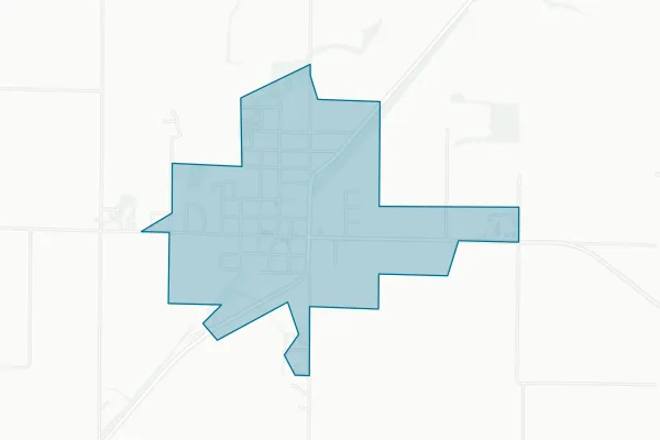 Village of Crossville — detail map