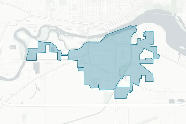 City of Rock Falls — detail map