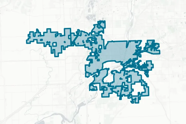 City of Joliet — detail map