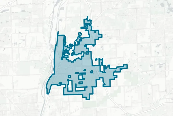 Township of Lockport — detail map