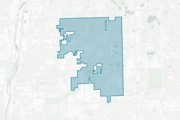 Village of Homer Glen — detail map