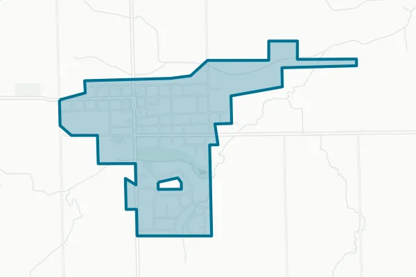 Village of Durand — detail map