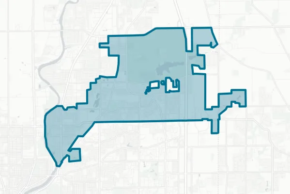 City of Loves Park — detail map