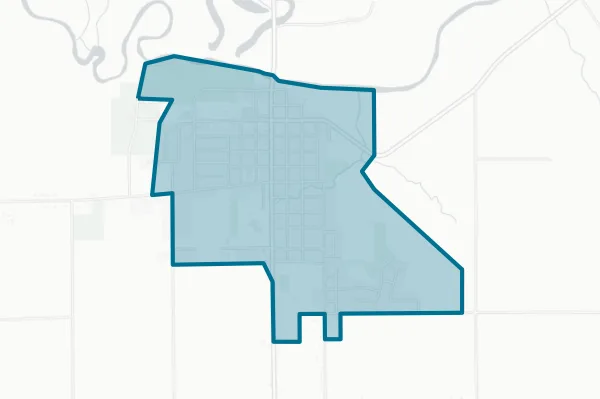 Village of Pecatonica — detail map