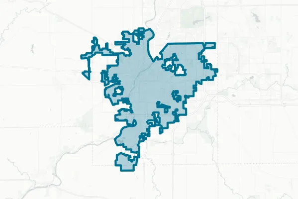 City of Rockford — detail map