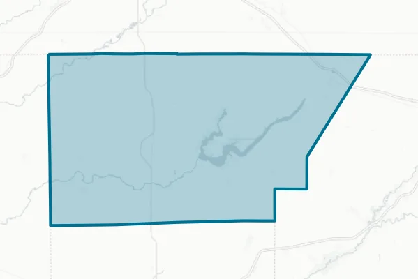 Dewitt County — detail map