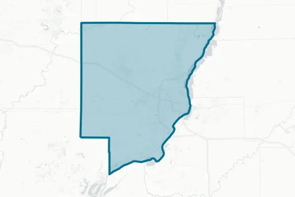 Peoria County — detail map