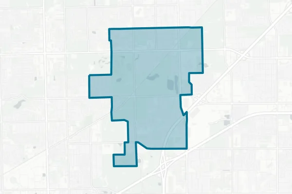 Arbor Park School District No. 145 — detail map