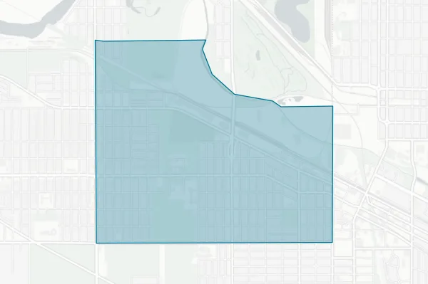 Calumet City School Distirct 155 — detail map