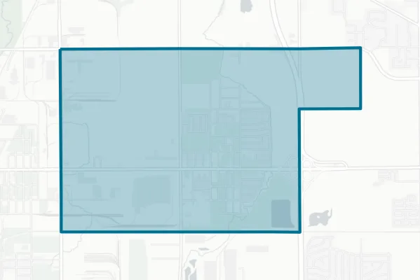 Ford Heights School District 169 — detail map