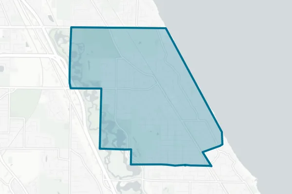 Glencoe Elementary School District 35 — detail map