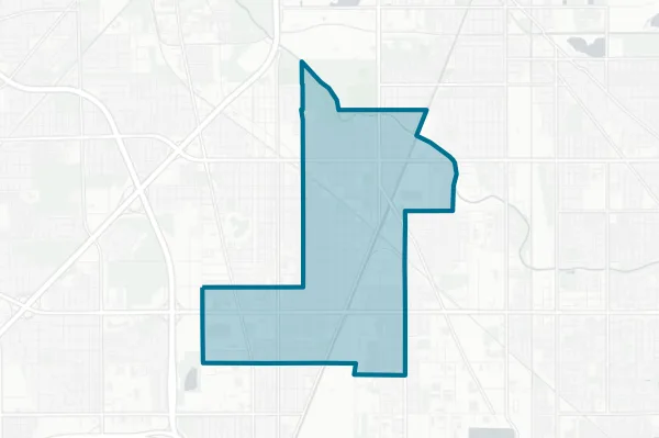 Harvey Public School District 152 — detail map