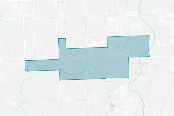 Komarek School District No. 94 — detail map