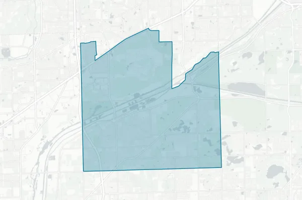 Lemont Township High School 210 — detail map