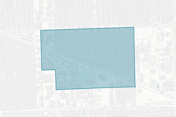 Lindop School District No. 92 — detail map