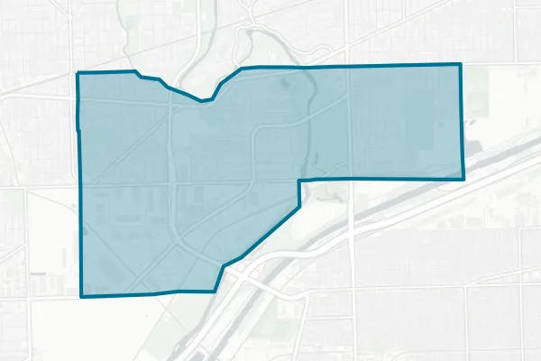 Lyons Elementary School District 103 — detail map