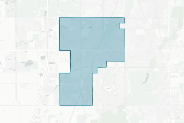 Matteson Elementary School District 162 — detail map